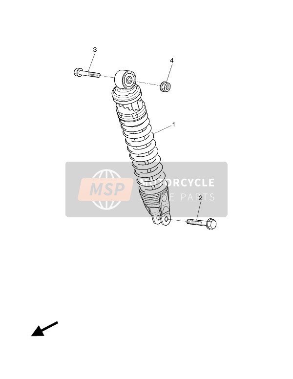 Suspension arrière